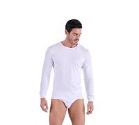 Navigare 113 Maglia intima a maniche lunghe, Bianco, XX-Large (Taglia produttore:7), Pacco da 3, Uomo