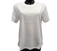 T-shirt Girocollo Maniche Corte Donna EA7 Emporio Armani 3DTT03 0101 Bianco