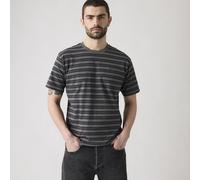 T-shirt girocollo maniche corte Grigio XL Tinta unita