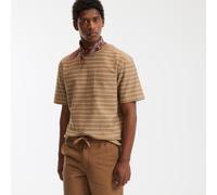 T-shirt girocollo maniche corte righe alla marinara Beige S A righe