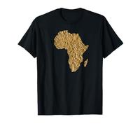 T-shirt Gold Motherland Africa-BHM Black History Month shirt Maglietta