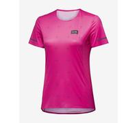 T-shirt Gore Wear Contest Daily manica corta rosa brillante donna - S