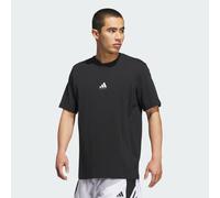 T-shirt Grafica adidas Basketball Black / White 2XL