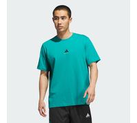 T-shirt grafica adidas Basketball Pure Teal / Black S