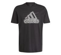 T-shirt grafica adidas Growth Badge Noir XS