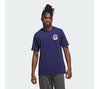 T-shirt grafica anni 90 Nostalgia City Dark Blue M