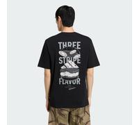 T-SHIRT GRAFICA BURGER FLAVOR Black XS