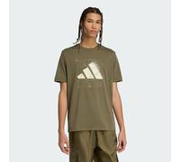 T-shirt grafica CLIMACOOL con logo City Tech Storm Olive Strata XL
