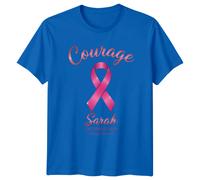 T-shirt grafica Courage Sarah ottobre 2025 consapevolezza del cancro al...