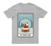T-shirt grafica Dreams Within Reach The Snow Globe vacanze di Natale da...