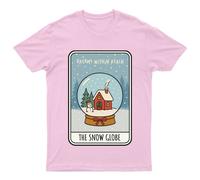 T-shirt grafica Dreams Within Reach The Snow Globe vacanze di Natale da...