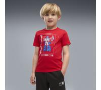 T-shirt grafica per bambini PUMA x TRANSFORMERS, Abbigliamento, Rosso, 3-4Y 3-4Y