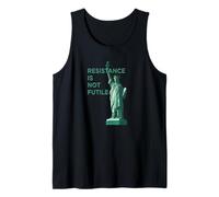 T-shirt grafica Resistance Is Not Futile Canotta