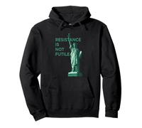T-shirt grafica Resistance Is Not Futile Felpa con Cappuccio