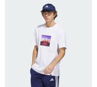 T-shirt grafica Summer Heat White S