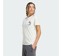 adidas performance - Summer Slide - T-shirt bianco sporco con grafica2 S