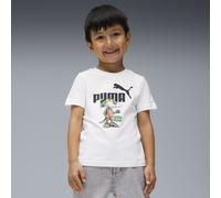 T-shirt grafica Super PUMA per bambini, Abbigliamento, Bianco, 4-5Y 4-5Y