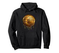 T-Shirt graphique de Basket-Ball Doré pour Les aspirants Felpa con Cappuccio