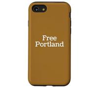 T-shirt gratuita per la protesta degli attivisti di Portland City Pride Freedom Custodia per iPhone SE (2020) / 7/8