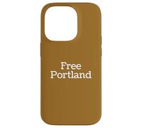 T-shirt gratuita per la protesta degli attivisti di Portland City Pride Freedom Custodia per iPhone 14 Pro