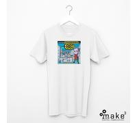T-shirt Grazie mille (883 max pezzali 90 italiana pop tshirt musica)