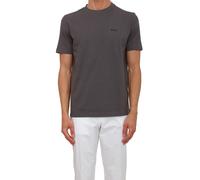 T-shirt grigia "Tee" BOSS uomo in cotone