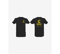 T-shirt Grivel Logo manica corta nero - M