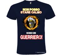 T-shirt Guerriero Non Posso Stare Calmo | Maglietta Spartana