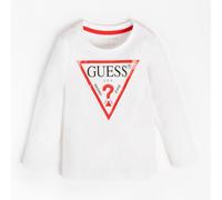 T-shirt Guess Basic Logo Sul Davanti Cotone Bimbo