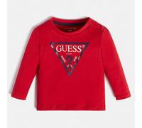 T-shirt Guess Basic Logo Sul Davanti Cotone Bimbo