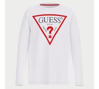 T-shirt Guess Basic Logo Triangolo Cotone Junior