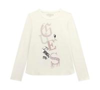 T-shirt Guess Con Paillettes E Strass Bambina