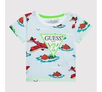 T-shirt Guess Girocollo Fantasia All Over Bambino