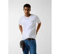 T-shirt Guess Logo Print manica corta bianca - XL
