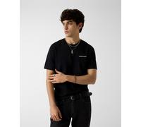 T-shirt Guess Logo Print manica corta nero - S