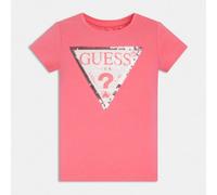 T-shirt Guess Stampa Logo Con Paillettes Bambina