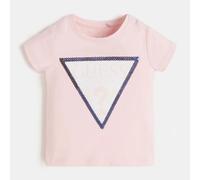 T-shirt Guess Stampa Logo Con Paillettes Bambina