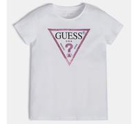 T-shirt Guess Triangolo Effetto Laminato Bimba