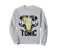 T-shirt Gym and Tonic Fun Workout per appassionati di fitness Felpa