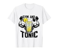 T-shirt Gym and Tonic Fun Workout per appassionati di fitness Maglietta