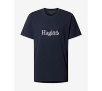 T-shirt Haglöfs Outsiders Tee manica corta blu navy - L