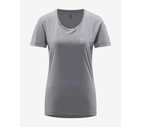Haglofs Ridge Hike Short Sleeve T-shirt Grigio M Donna