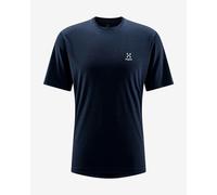 T-shirt Haglöfs Ridge manica corta blu marino - S