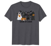 T-Shirt Halloween Labrador Retriever Cani Fantasma Regalo Spettrale...