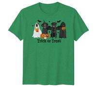 T-Shirt Halloween Labrador Retriever Cani Fantasma Regalo Spettrale...