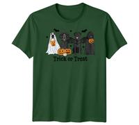 T-Shirt Halloween Labrador Retriever Cani Fantasma Regalo Spettrale...