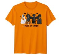 T-Shirt Halloween Labrador Retriever Cani Fantasma Regalo Spettrale...