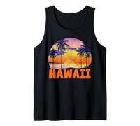 T-shirt hawaiane Old School The Aloha State anni '70 Canotta