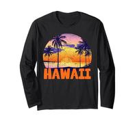 T-shirt hawaiane Old School The Aloha State anni '70 Maglia a Manica