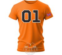 T-SHIRT HAZZARD 01 General Lee THE DUKES OF HAZZARD Bo & Luke